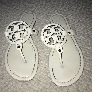 Tory Burch Miller White/Ivory Sandals Size 9